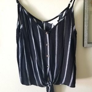 Striped Linen Tank, 6